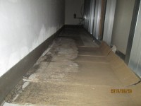 地下外壁からの漏水