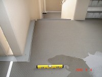 建物調査－廊下の水溜まり